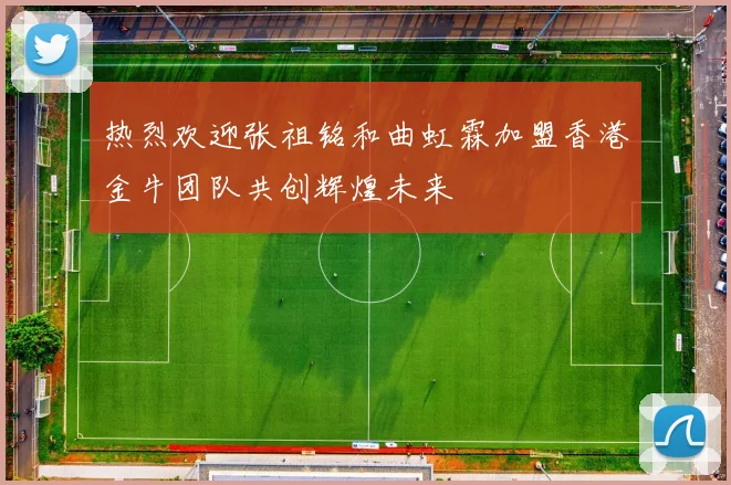 热烈欢迎张祖铭和曲虹霖加盟香港金牛团队共创辉煌未来