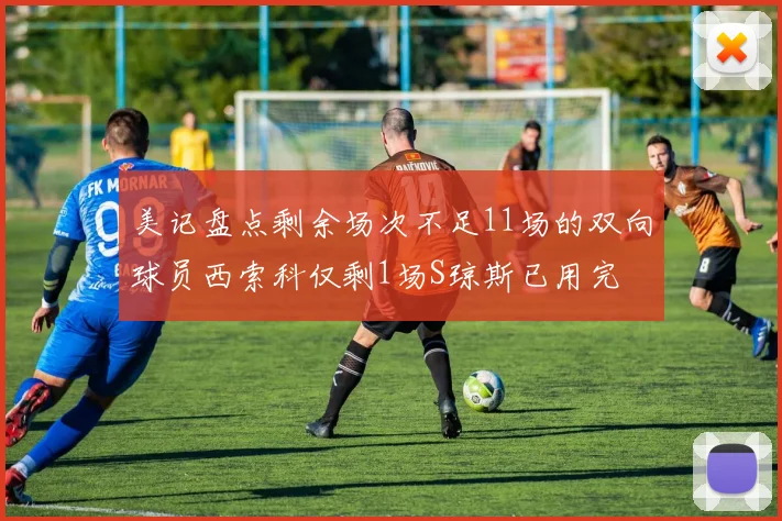 美记盘点剩余场次不足11场的双向球员西索科仅剩1场S琼斯已用完